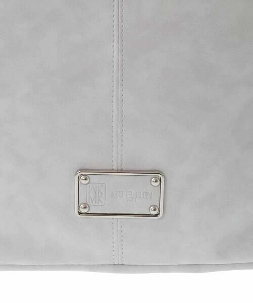 MK MICHEL KLEIN BAG / エムケーミッシェルクランバッグ ショルダーバッグ | [2WAY]メタルタグアクセントショルダーバッグ | 詳細15