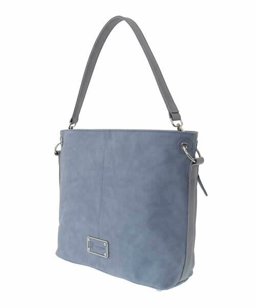 MK MICHEL KLEIN BAG / エムケーミッシェルクランバッグ ショルダーバッグ | [2WAY]メタルタグアクセントショルダーバッグ | 詳細2