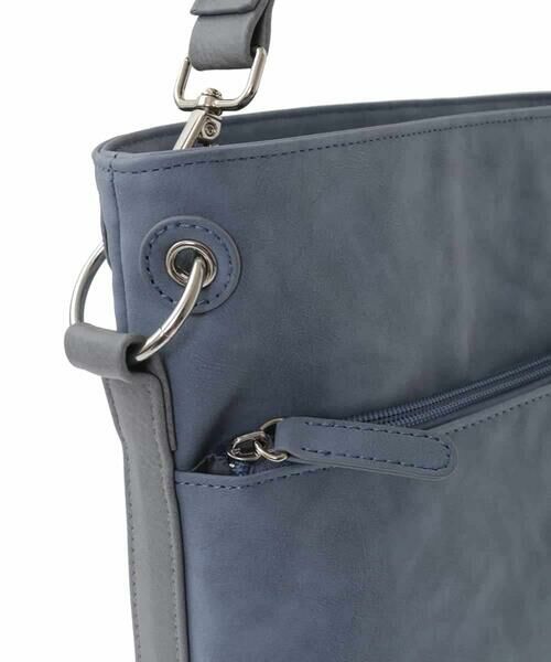 MK MICHEL KLEIN BAG / エムケーミッシェルクランバッグ ショルダーバッグ | [2WAY]メタルタグアクセントショルダーバッグ | 詳細6
