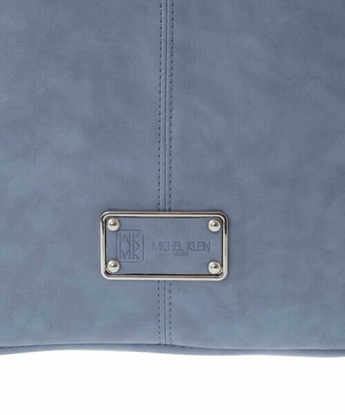 MK MICHEL KLEIN BAG / エムケーミッシェルクランバッグ ショルダーバッグ | [2WAY]メタルタグアクセントショルダーバッグ | 詳細7