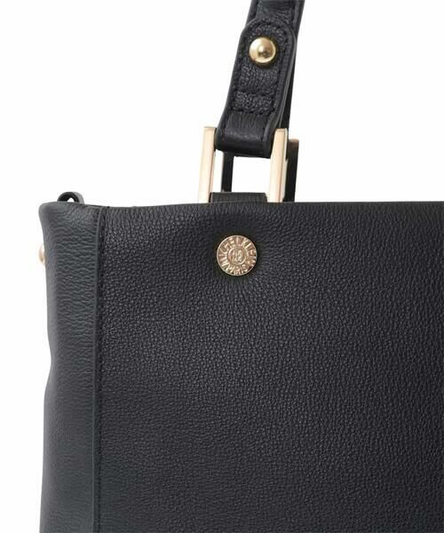 MK MICHEL KLEIN BAG / エムケーミッシェルクランバッグ トートバッグ | [2WAY]メタルポイント牛革トートバッグ | 詳細11