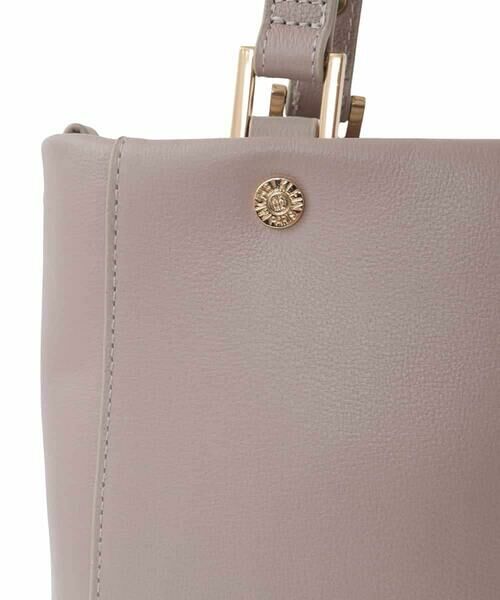 MK MICHEL KLEIN BAG / エムケーミッシェルクランバッグ トートバッグ | [2WAY]メタルポイント牛革トートバッグ | 詳細6