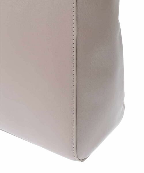 MK MICHEL KLEIN BAG / エムケーミッシェルクランバッグ トートバッグ | [2WAY]メタルポイント牛革トートバッグ | 詳細8