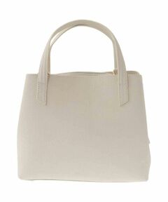 MK MICHEL KLEIN BAG / エムケーミッシェルクランバッグ トートバッグ | [2WAY]牛革コンパクトトートバッグ