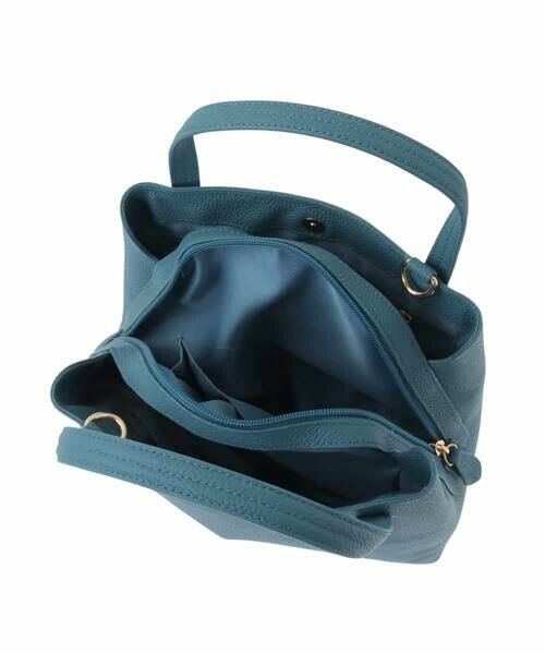 MK MICHEL KLEIN BAG / エムケーミッシェルクランバッグ トートバッグ | [2WAY]牛革コンパクトトートバッグ | 詳細11