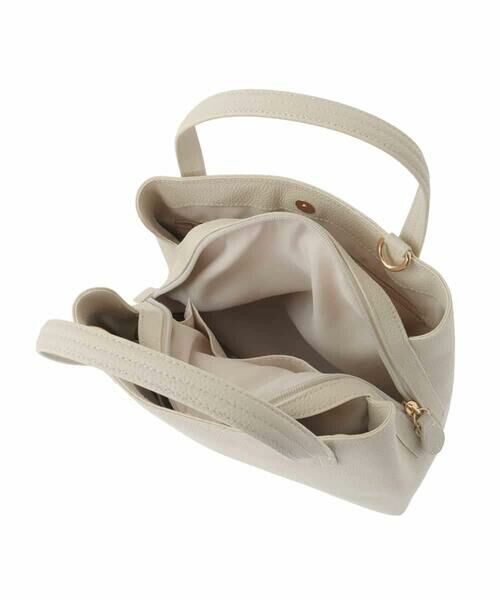 MK MICHEL KLEIN BAG / エムケーミッシェルクランバッグ トートバッグ | [2WAY]牛革コンパクトトートバッグ | 詳細13