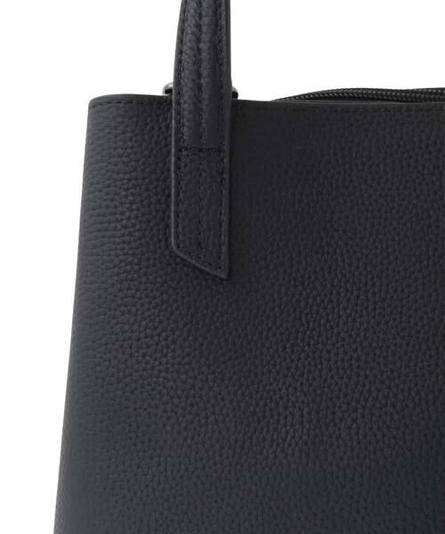 MK MICHEL KLEIN BAG / エムケーミッシェルクランバッグ トートバッグ | [2WAY]牛革コンパクトトートバッグ | 詳細15