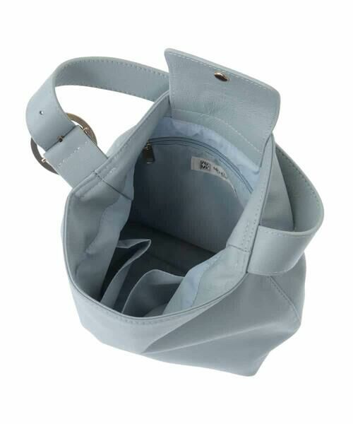 MK MICHEL KLEIN BAG / エムケーミッシェルクランバッグ ショルダーバッグ | [2WAY]型押し牛革ワンハンドルバッグ | 詳細12