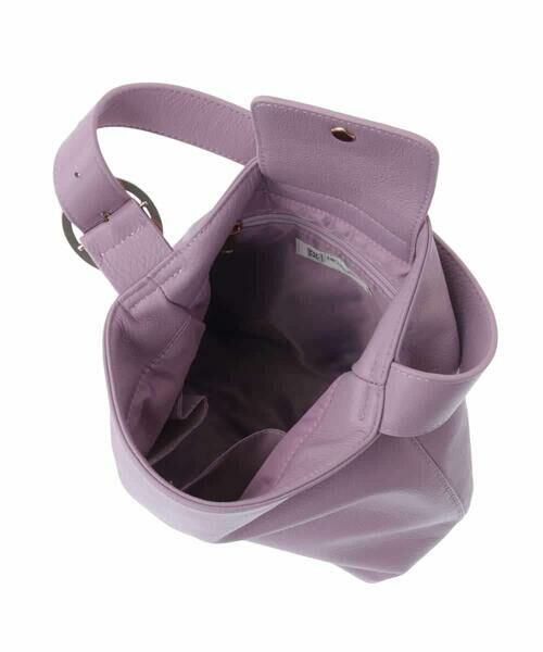 MK MICHEL KLEIN BAG / エムケーミッシェルクランバッグ ショルダーバッグ | [2WAY]型押し牛革ワンハンドルバッグ | 詳細15