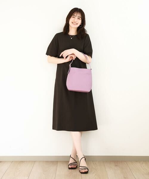 MK MICHEL KLEIN BAG / エムケーミッシェルクランバッグ ショルダーバッグ | [2WAY]型押し牛革ワンハンドルバッグ | 詳細25