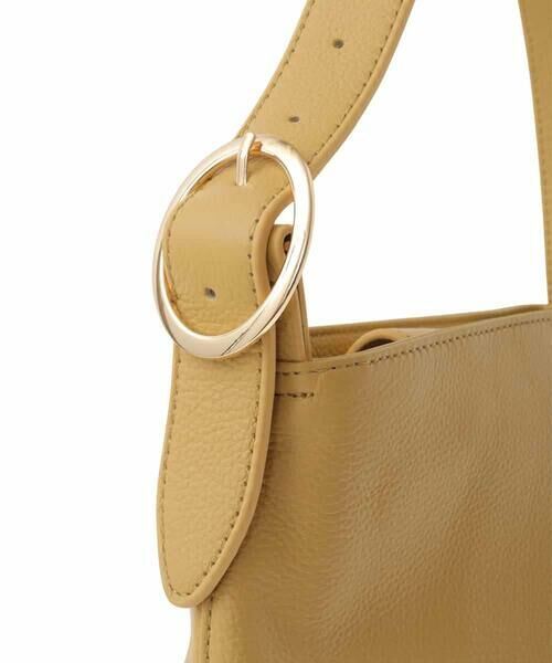 MK MICHEL KLEIN BAG / エムケーミッシェルクランバッグ ショルダーバッグ | [2WAY]型押し牛革ワンハンドルバッグ | 詳細6