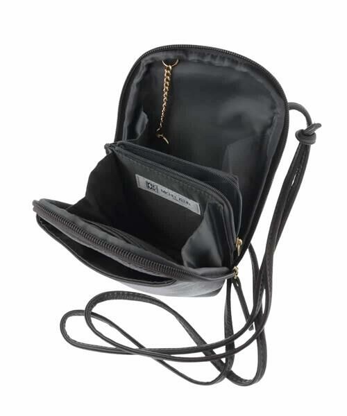 MK MICHEL KLEIN BAG / エムケーミッシェルクランバッグ ショルダーバッグ | [200g以下の軽量]牛革ウォレットショルダーバッグ | 詳細13