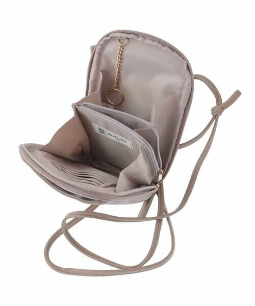 MK MICHEL KLEIN BAG / エムケーミッシェルクランバッグ ショルダーバッグ | [200g以下の軽量]牛革ウォレットショルダーバッグ | 詳細17