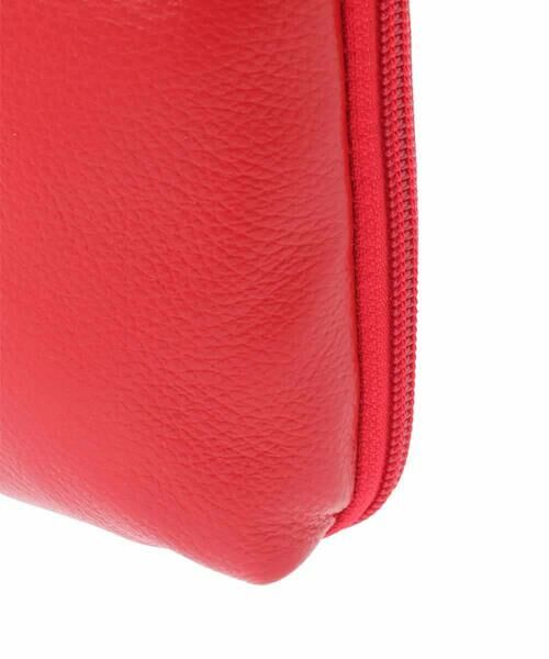 MK MICHEL KLEIN BAG / エムケーミッシェルクランバッグ ショルダーバッグ | [200g以下の軽量]牛革ウォレットショルダーバッグ | 詳細7