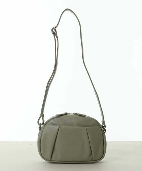 MK MICHEL KLEIN BAG / エムケーミッシェルクランバッグ ショルダーバッグ | タックポイントラウンドショルダーバッグ | 詳細1