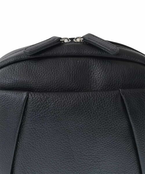 MK MICHEL KLEIN BAG / エムケーミッシェルクランバッグ ショルダーバッグ | タックポイントラウンドショルダーバッグ | 詳細13