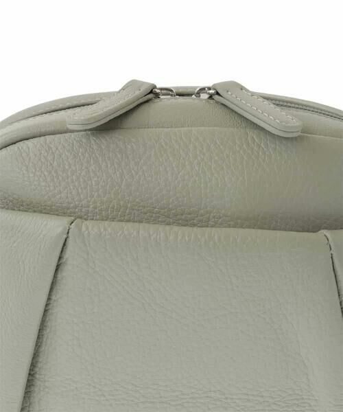 MK MICHEL KLEIN BAG / エムケーミッシェルクランバッグ ショルダーバッグ | タックポイントラウンドショルダーバッグ | 詳細5