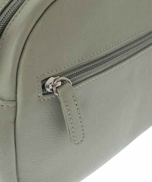 MK MICHEL KLEIN BAG / エムケーミッシェルクランバッグ ショルダーバッグ | タックポイントラウンドショルダーバッグ | 詳細7