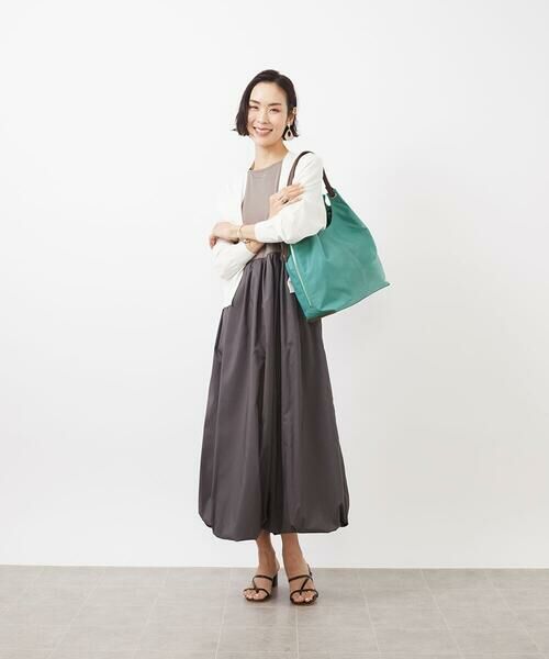 MK MICHEL KLEIN BAG / エムケーミッシェルクランバッグ トートバッグ | [2WAY/撥水加工]サイドジップアレンジトートバッグ | 詳細17