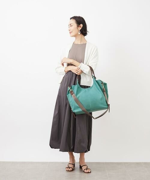 MK MICHEL KLEIN BAG / エムケーミッシェルクランバッグ トートバッグ | [2WAY/撥水加工]サイドジップアレンジトートバッグ | 詳細18