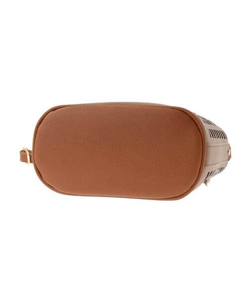 MK MICHEL KLEIN BAG / エムケーミッシェルクランバッグ ショルダーバッグ | [2WAY]ファー巾着パンチングショルダーバッグ | 詳細2