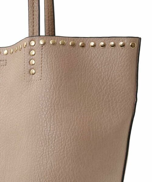 MK MICHEL KLEIN BAG / エムケーミッシェルクランバッグ トートバッグ | [インナーバッグ付き]スタッズデザイントートバッグ | 詳細6
