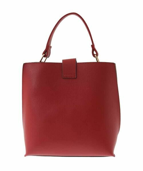 MK MICHEL KLEIN BAG / エムケーミッシェルクランバッグ トートバッグ | [2WAY/軽量]バイカラースクエアハンドバッグ | 詳細4