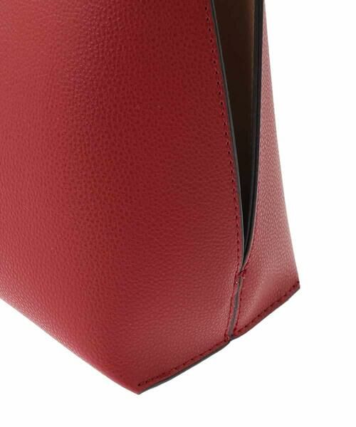 MK MICHEL KLEIN BAG / エムケーミッシェルクランバッグ トートバッグ | [2WAY/軽量]バイカラースクエアハンドバッグ | 詳細7