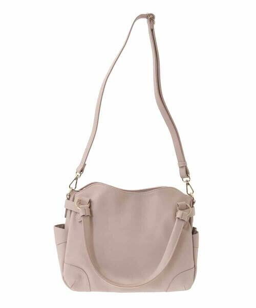 MK MICHEL KLEIN BAG / エムケーミッシェルクランバッグ トートバッグ | [2WAY]サイドポケットデザイントートバッグ | 詳細11