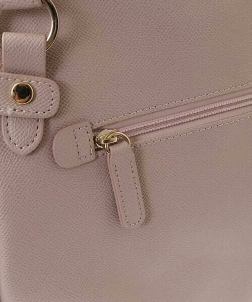 MK MICHEL KLEIN BAG / エムケーミッシェルクランバッグ トートバッグ | [2WAY]サイドポケットデザイントートバッグ | 詳細14