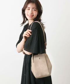 MK MICHEL KLEIN BAG / エムケーミッシェルクランバッグ ショルダーバッグ | コクーンシルエットデザインバッグ