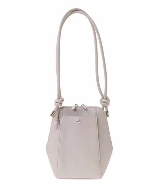 MK MICHEL KLEIN BAG/エムケーミッシェルクランバッグ コクーンシルエットデザインバッグ ラベンダー F MK MICHEL KLEIN BAG/エムケーミッシェルクランバッグ コクーンシルエットデザインバッグ ラベンダー F