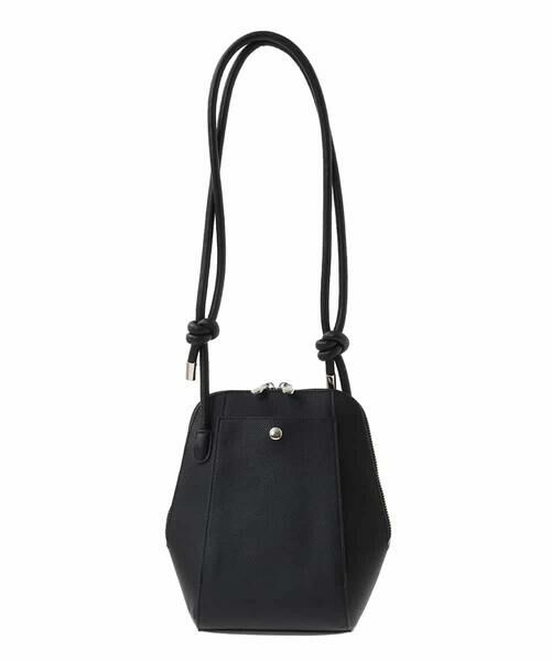 MK MICHEL KLEIN BAG/エムケーミッシェルクランバッグ コクーンシルエットデザインバッグ ブラック F MK MICHEL KLEIN BAG/エムケーミッシェルクランバッグ コクーンシルエットデザインバッグ ブラック F