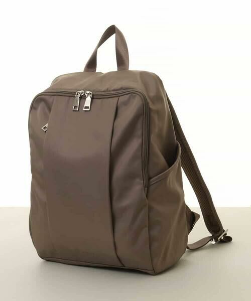 MK MICHEL KLEIN BAG / エムケーミッシェルクランバッグ リュック・バックパック | [撥水加工]フロントタックコンパクトリュック | 詳細1