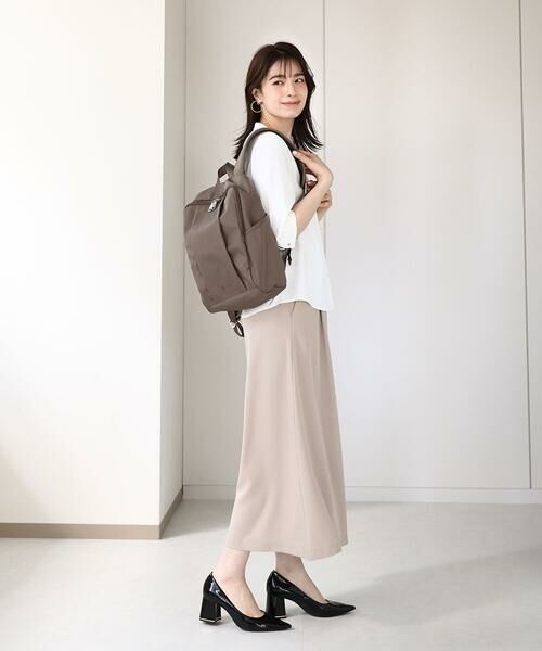 MK MICHEL KLEIN BAG / エムケーミッシェルクランバッグ リュック・バックパック | [撥水加工]フロントタックコンパクトリュック | 詳細12