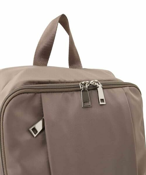 MK MICHEL KLEIN BAG / エムケーミッシェルクランバッグ リュック・バックパック | [撥水加工]フロントタックコンパクトリュック | 詳細5