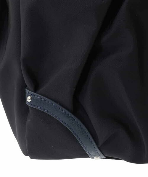 MK MICHEL KLEIN BAG / エムケーミッシェルクランバッグ トートバッグ | [2WAY/撥水]レザーアクセントナイロントートバッグ | 詳細11