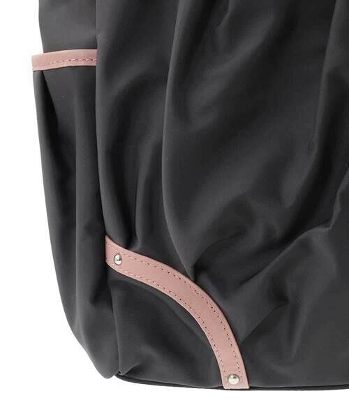 MK MICHEL KLEIN BAG / エムケーミッシェルクランバッグ トートバッグ | [2WAY/撥水]レザーアクセントナイロントートバッグ | 詳細8