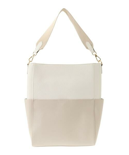 MK MICHEL KLEIN BAG / エムケーミッシェルクランバッグ トートバッグ | [2WAY]バイカラーデザインバッグ | 詳細10