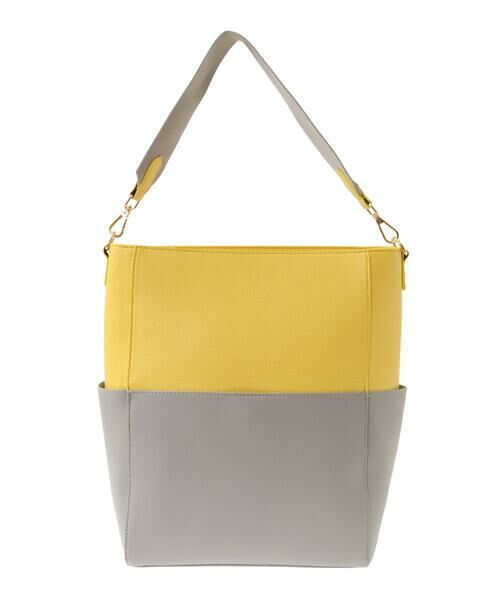 MK MICHEL KLEIN BAG / エムケーミッシェルクランバッグ トートバッグ | [2WAY]バイカラーデザインバッグ | 詳細13