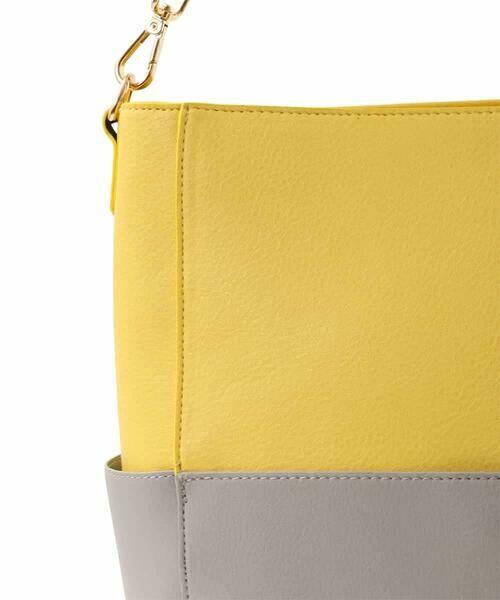 MK MICHEL KLEIN BAG / エムケーミッシェルクランバッグ トートバッグ | [2WAY]バイカラーデザインバッグ | 詳細14