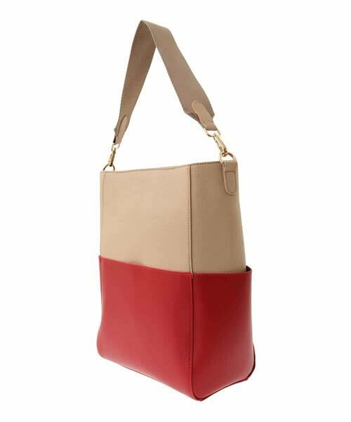 MK MICHEL KLEIN BAG / エムケーミッシェルクランバッグ トートバッグ | [2WAY]バイカラーデザインバッグ | 詳細2