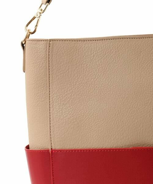 MK MICHEL KLEIN BAG / エムケーミッシェルクランバッグ トートバッグ | [2WAY]バイカラーデザインバッグ | 詳細6