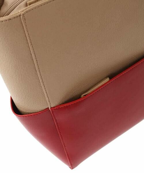 MK MICHEL KLEIN BAG / エムケーミッシェルクランバッグ トートバッグ | [2WAY]バイカラーデザインバッグ | 詳細7