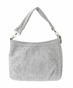 MK MICHEL KLEIN BAG / エムケーミッシェルクランバッグ トートバッグ | [2WAY]パンチングレイヤードショルダーバッグ