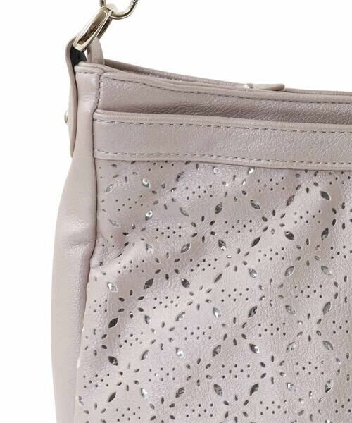 MK MICHEL KLEIN BAG / エムケーミッシェルクランバッグ トートバッグ | [2WAY]パンチングレイヤードショルダーバッグ | 詳細11