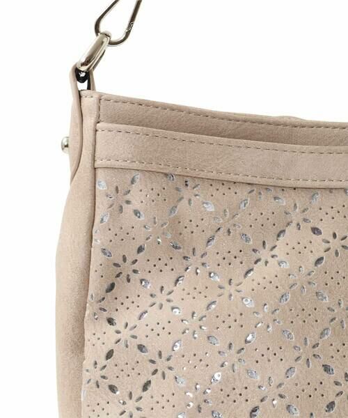 MK MICHEL KLEIN BAG / エムケーミッシェルクランバッグ トートバッグ | [2WAY]パンチングレイヤードショルダーバッグ | 詳細13