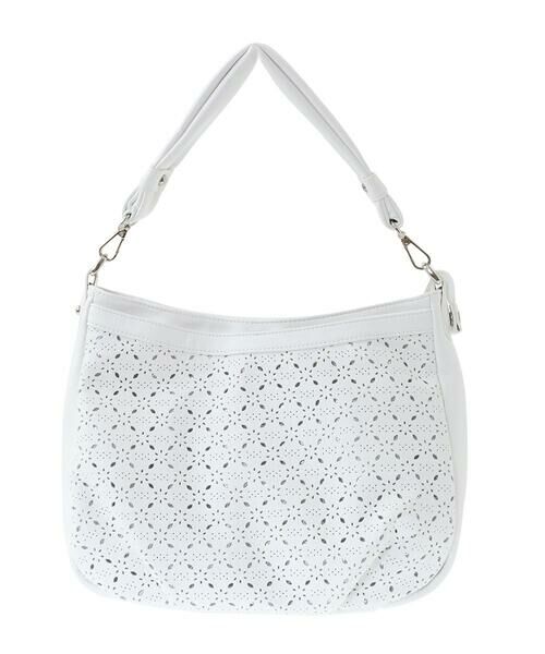 MK MICHEL KLEIN BAG / エムケーミッシェルクランバッグ トートバッグ | [2WAY]パンチングレイヤードショルダーバッグ | 詳細17