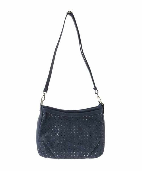 MK MICHEL KLEIN BAG / エムケーミッシェルクランバッグ トートバッグ | [2WAY]パンチングレイヤードショルダーバッグ | 詳細4