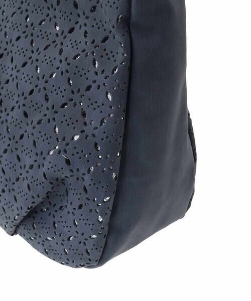 MK MICHEL KLEIN BAG / エムケーミッシェルクランバッグ トートバッグ | [2WAY]パンチングレイヤードショルダーバッグ | 詳細7